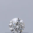 0.19 carat Round diamond E VVS2 Excellent