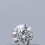 0.19 carat Round diamond E VVS2 Excellent