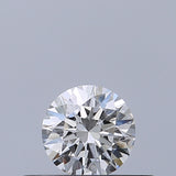 0.27 carat Round diamond E VVS2 Excellent