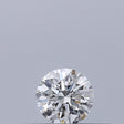 0.18 carat Round diamond F VVS2 Excellent