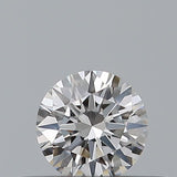 0.23 carat Round diamond D VVS2 Excellent