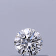 0.24 carat Round diamond E IF Excellent