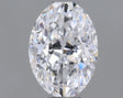 0.41 carat Oval diamond D SI1 