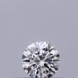 0.19 carat Round diamond D VS1 Excellent