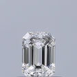 0.33 carat Emerald diamond E VVS1 