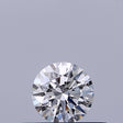 0.26 carat Round diamond D IF Excellent