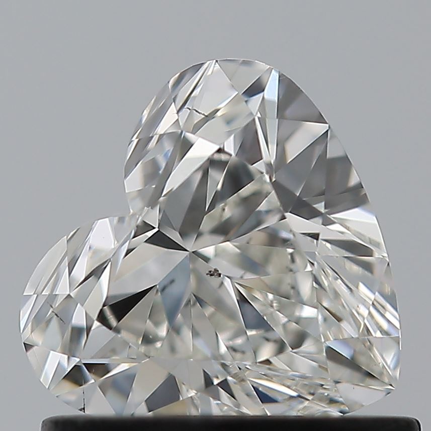 0.73 carat Heart diamond H  SI1