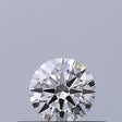 0.28 carat Round diamond D IF Excellent