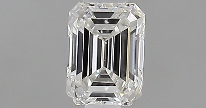 0.30 carat Emerald diamond F  VVS2