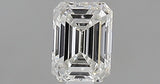 0.30 carat Emerald diamond F  VVS2