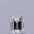 0.31 carat Emerald diamond E VVS2 