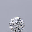 0.18 carat Round diamond F VVS2 Excellent