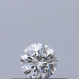 0.18 carat Round diamond E VVS1 Excellent