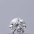 0.19 carat Round diamond D IF Excellent