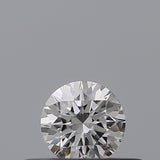 0.23 carat Round diamond D VVS2 Excellent