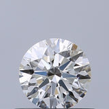 0.53 carat Round diamond G IF Excellent