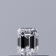 0.23 carat Emerald diamond E VVS1 