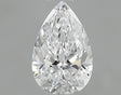 0.45 carat Pear diamond D IF 
