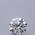 0.22 carat Round diamond E IF Excellent