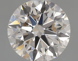 0.61 carat Round diamond K  IF Excellent