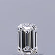 0.25 carat Emerald diamond E VVS1 