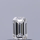 0.25 carat Emerald diamond E VVS1 
