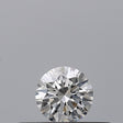 0.18 carat Round diamond E VVS2 Excellent