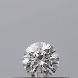 0.18 carat Round diamond E VVS2 Excellent