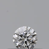0.18 carat Round diamond E  VVS2 Excellent