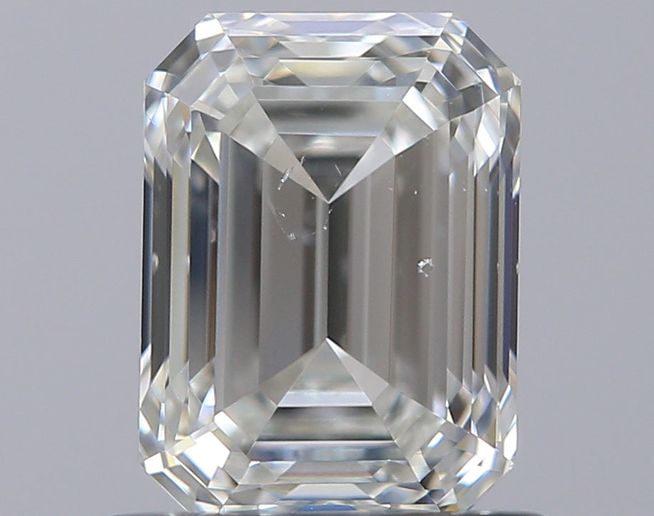 0.90 carat Emerald diamond I SI1 