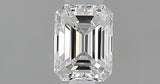 0.24 carat Emerald diamond F  VS1