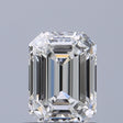 0.71 carat Emerald diamond F VVS1 