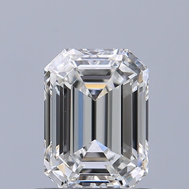 0.71 carat Emerald diamond F VVS1 