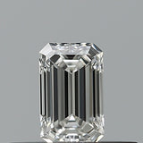 0.23 carat Emerald diamond F VVS1 
