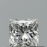 0.38 carat Princess diamond F VVS1 