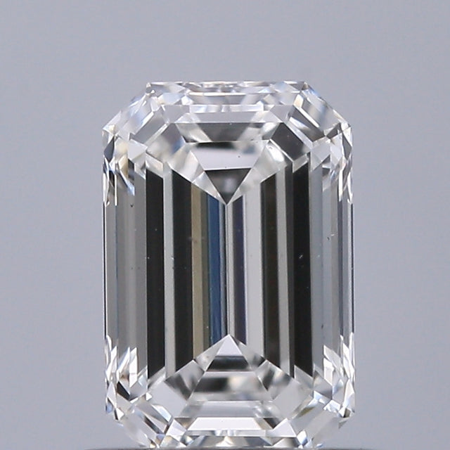 0.72 carat Emerald diamond F VS2 