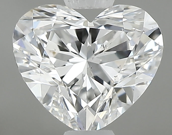 0.62 carat Heart diamond F SI1 
