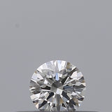 0.18 carat Round diamond D  VVS2 Excellent
