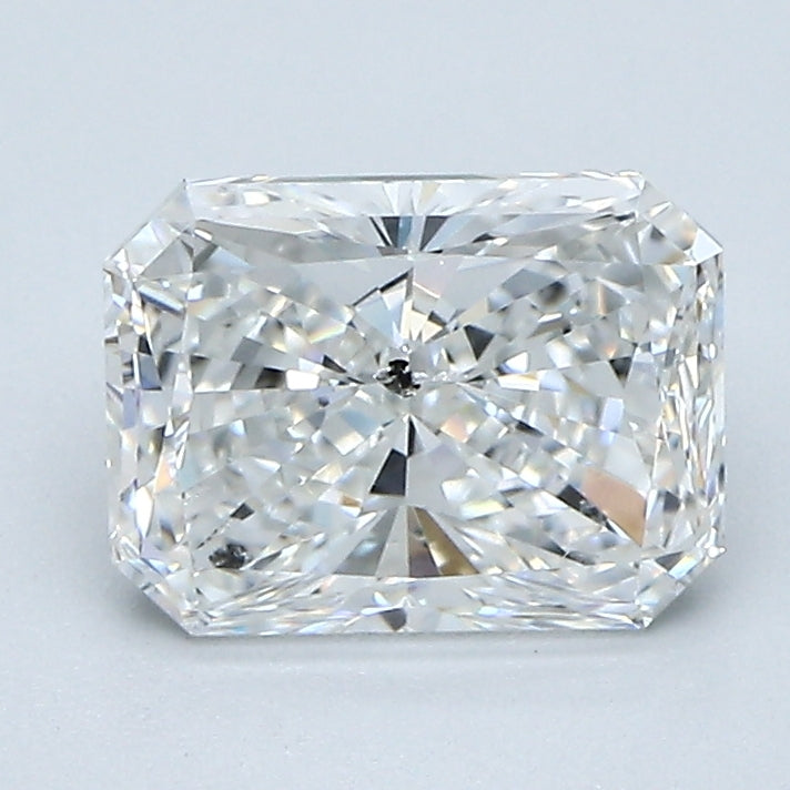 1.53 carat Radiant diamond F  SI2