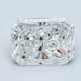 1.53 carat Radiant diamond F  SI2