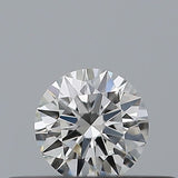0.18 carat Round diamond H  VVS1 Excellent
