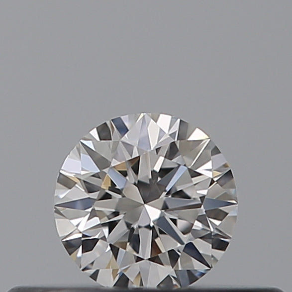 0.19 carat Round diamond F  IF Excellent