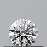 0.19 carat Round diamond F  VVS1 Excellent