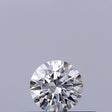 0.21 carat Round diamond G VVS1 Excellent