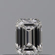0.25 carat Emerald diamond E VVS1 