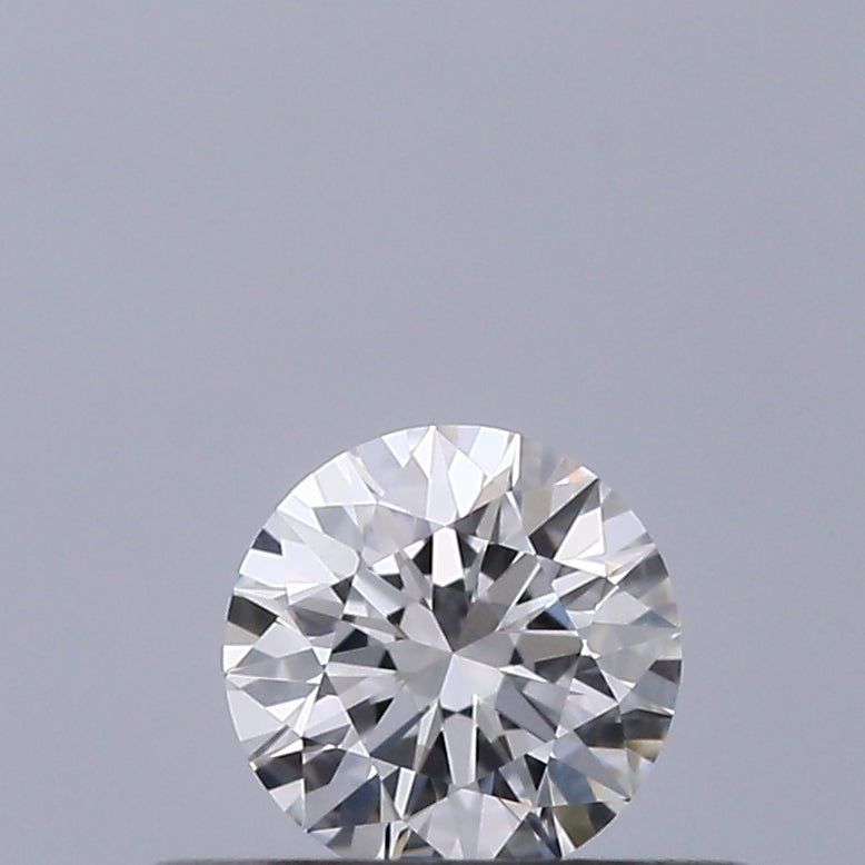 0.24 carat Round diamond E VVS2 Excellent