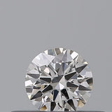 0.20 carat Round diamond E  VVS2 Excellent