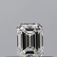 0.23 carat Emerald diamond E VVS2 