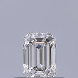 0.34 carat Emerald diamond E VVS1 