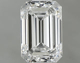 0.70 carat Emerald diamond D VVS2 